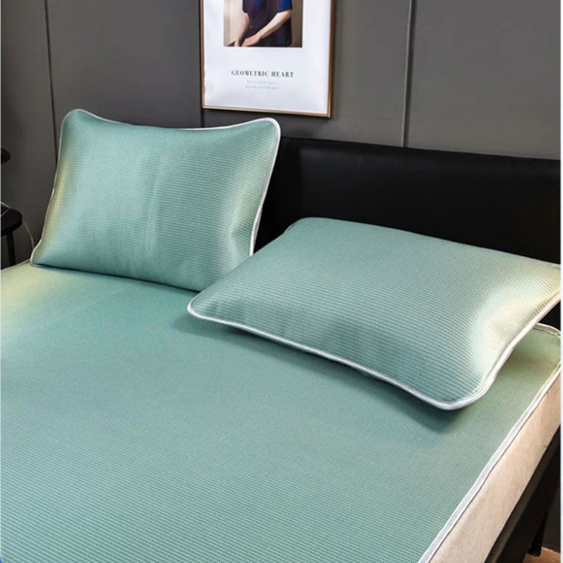 WASART Summer cooling mattress bedroom couple cool sleeping air conditioning mat folding cold sheet couple bed protection pad
