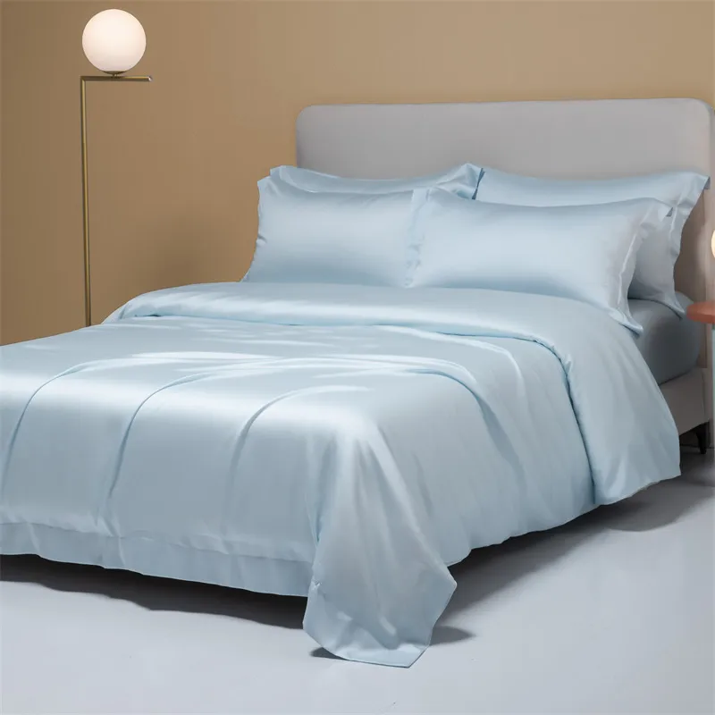 Luxury Bedding 100% Bamboo Duvet Cover 1PC Soild Colors Single Queen King Bed Cover Quilt Cover Soft Comfort Cool Summer Cooling